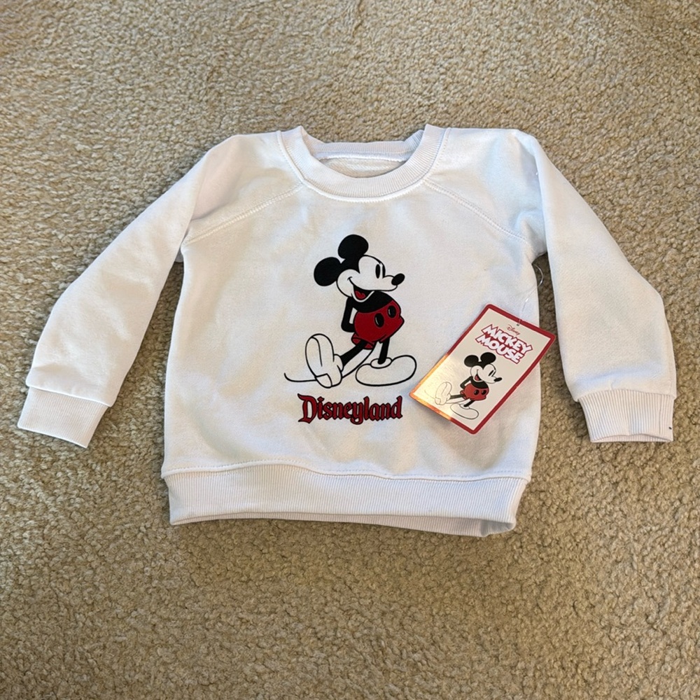 Mickey Mouse sweater NWT 12-18m